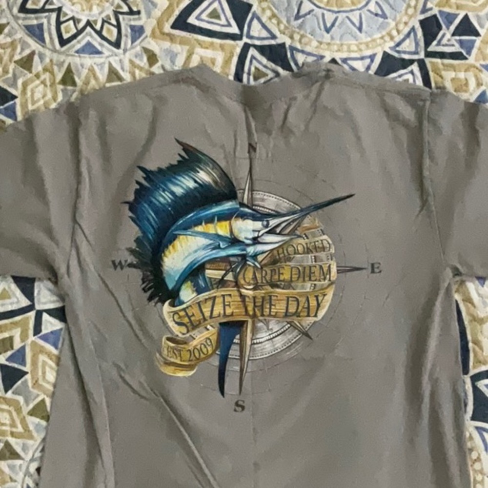 Hooked Carpe Diem Graphic Tee